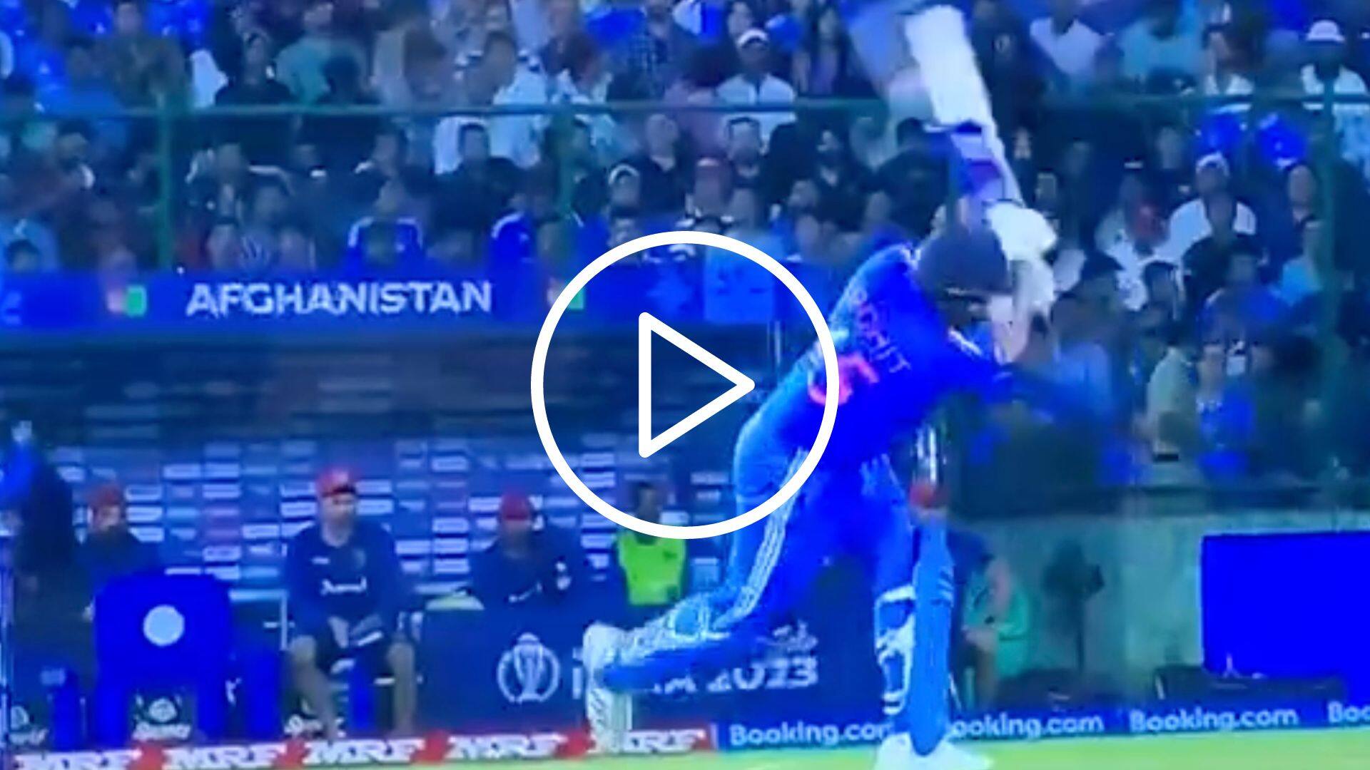 [Watch] Rohit Sharma Hammers Rashid Khan For Monstrous Six